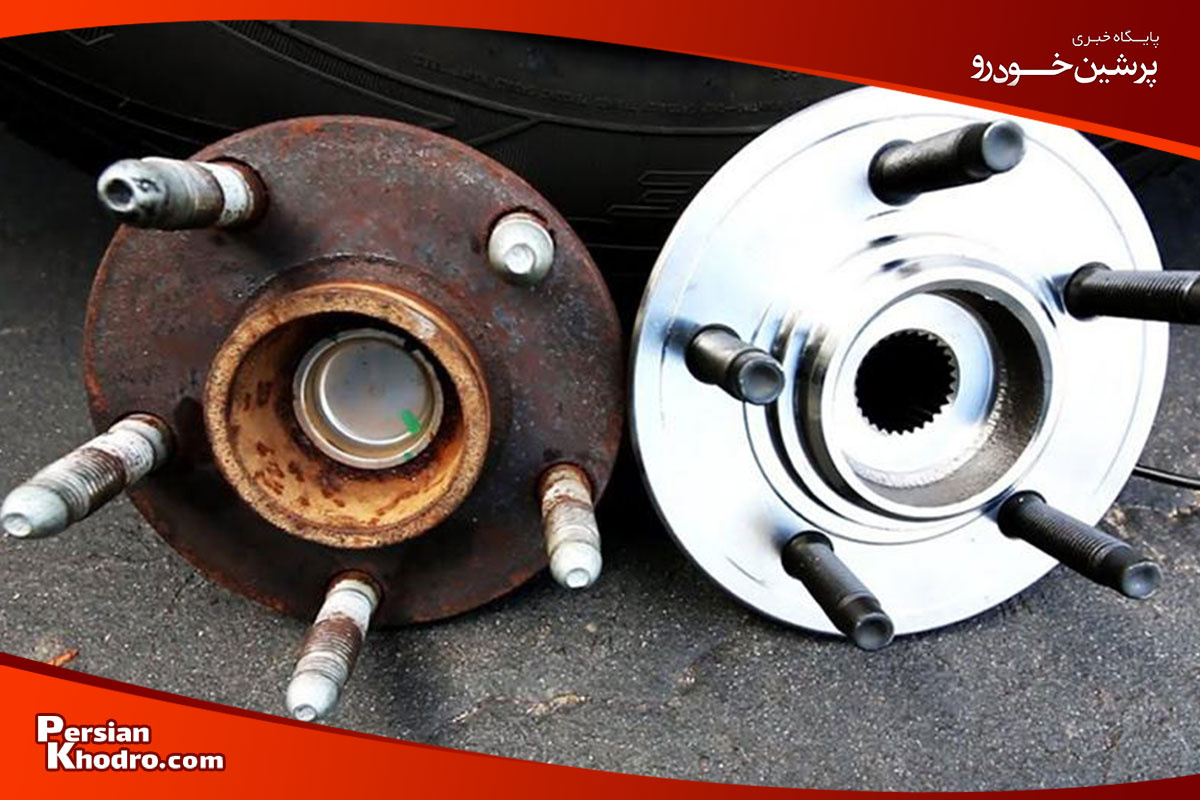 خرابی بلبرینگ چرخ