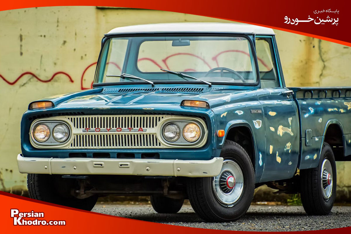 پیکاپ تویوتا 2000 از از وانت های سبک