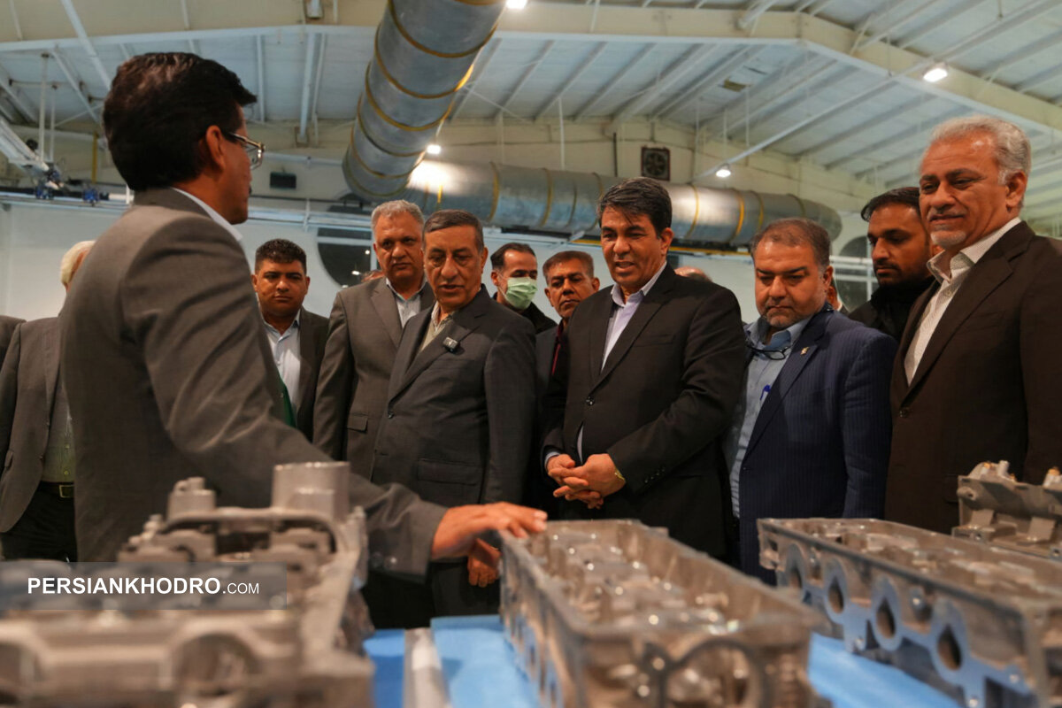 خط تولید موتور TGDI در کرمان موتور