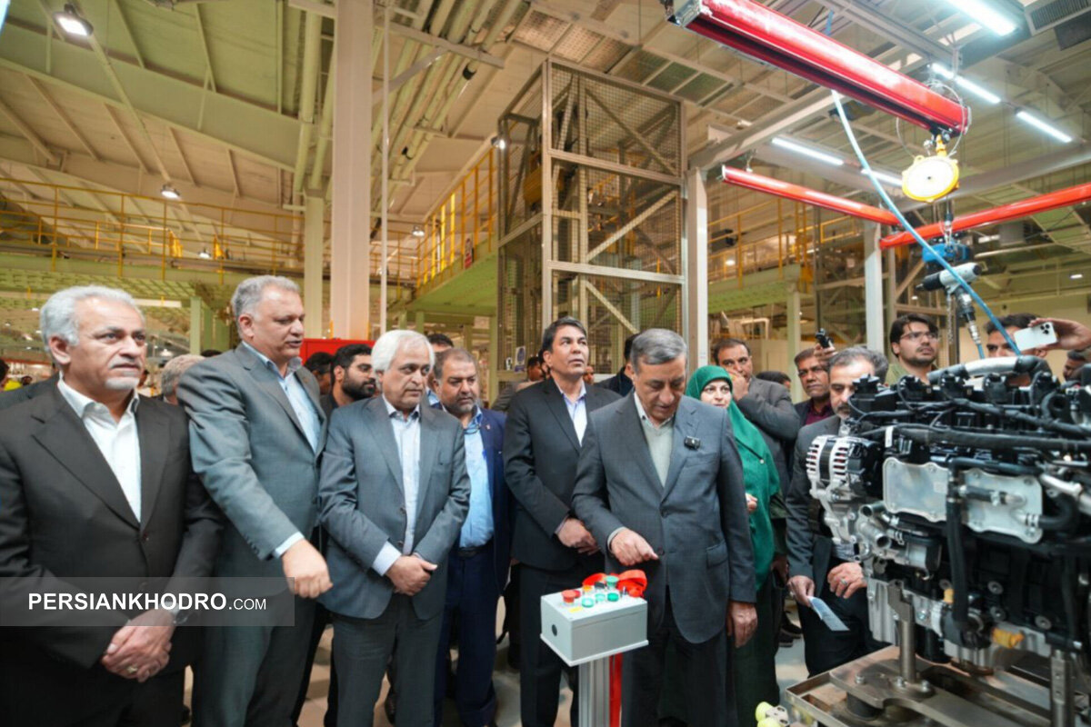 خط تولید موتور TGDI در کرمان موتور