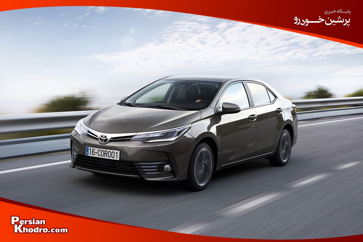 کرولا نسل یازدهم از انواع تویوتا در ایران