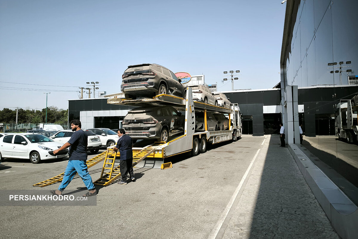 تحویل خودروهای پرشیا