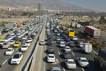 آغاز موج بازگشت مسافران و هشدار ترافیکی پلیس -هفته دوم نوروز۱۴۰۵