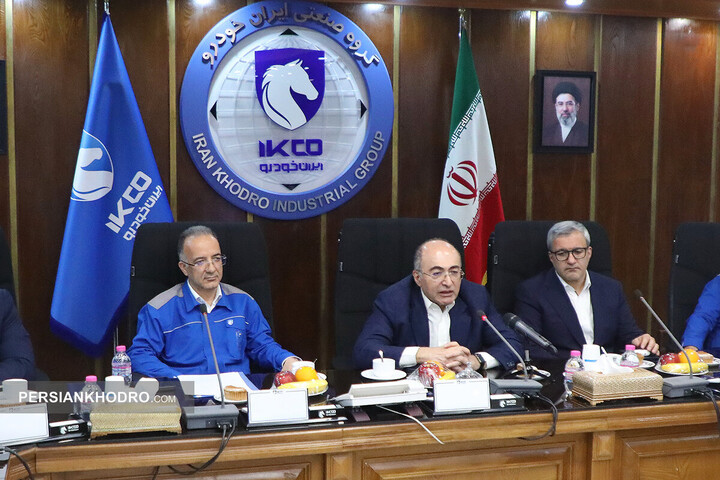 مراسم معارفه مدیرعامل جدید ایران‌خودرو -اردیبهشت 1405