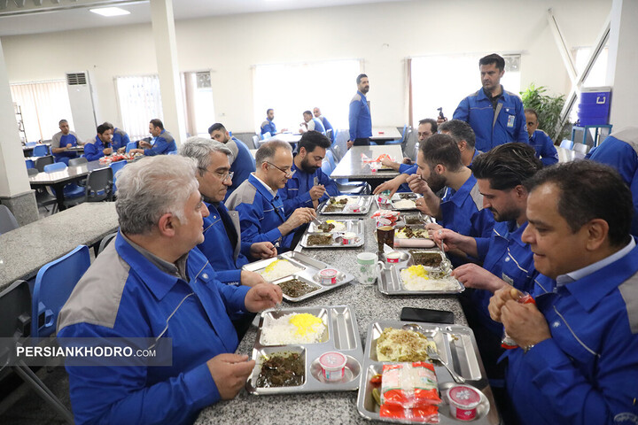 بازدید مدیرعامل ایران خودرو از خطوط تولید - اردیبهشت 1405