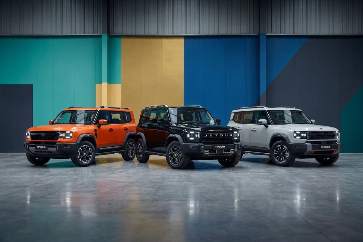 شاسی‌بلندهای جدید T۱، T۲ و  G۷۰۰ در راه ایران (+جزئیات بیشتر)