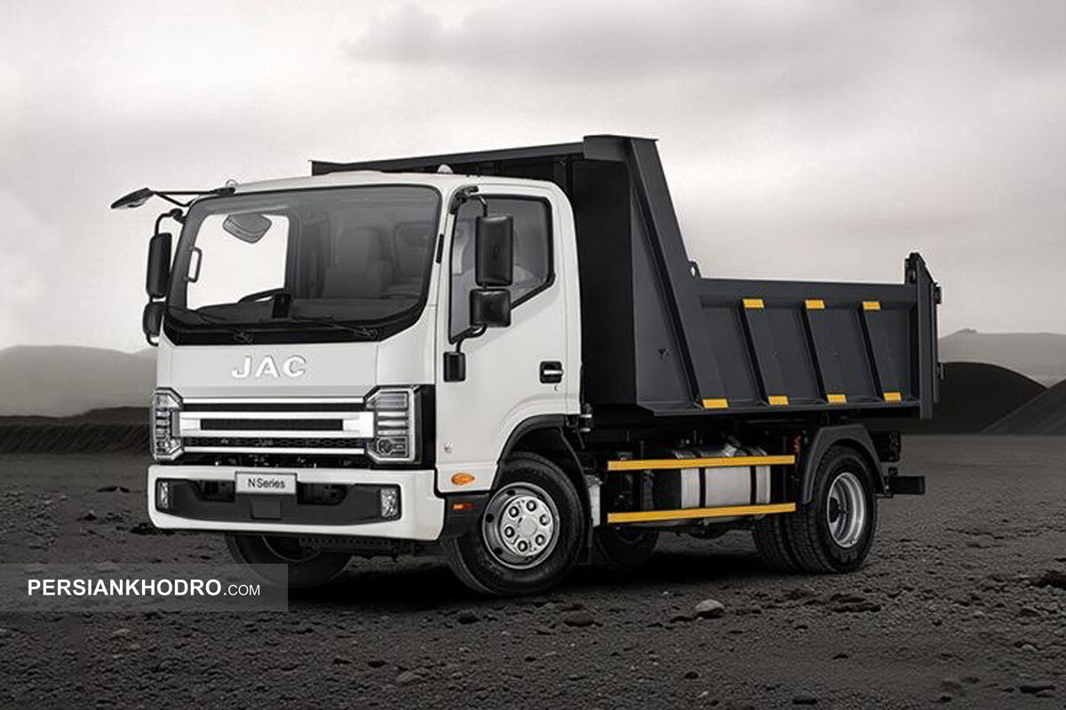 ورود کمپرسی جدید جک به بازار؛ مشخصات فنی و امکانات کامیونت کمپرسی جک ۶ تن