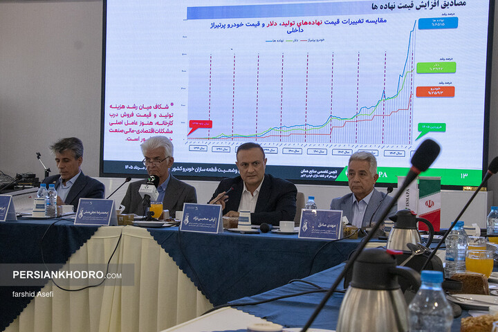 نشست خبری انجمن تخصصی صنایع همگن نیرومحرکه و قطعه سازان خودرو کشور