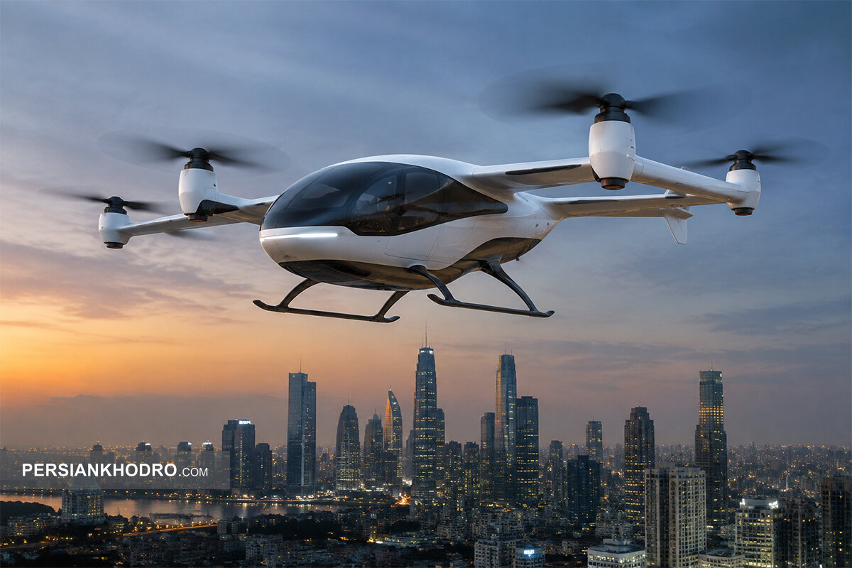 کرمان موتور به دنبال ورود به دنیای پرنده‌های برقی؛ eVTOL در رادار این خودروساز ایرانی!