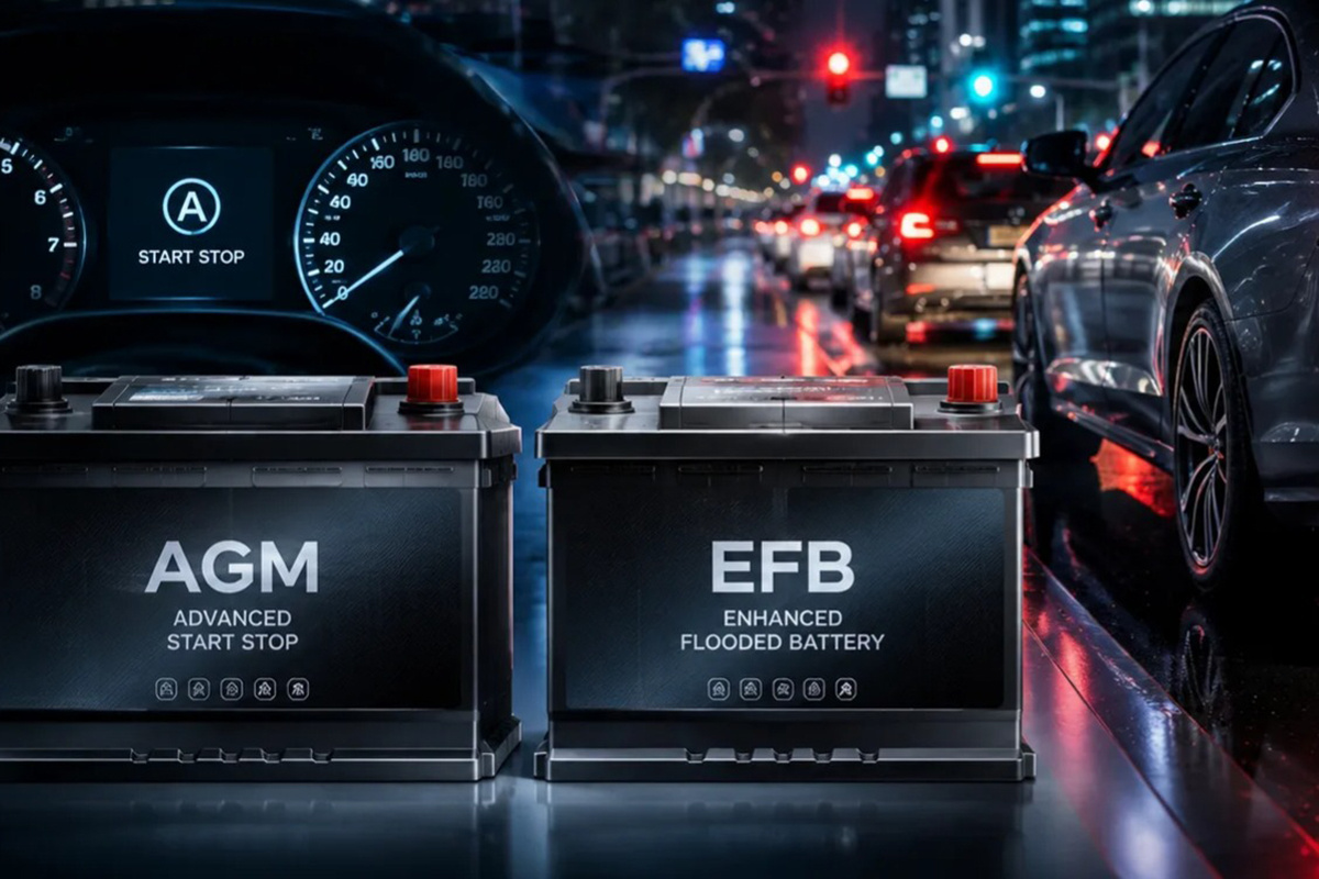 چرا خودروهای جدید به باتری AGM یا EFB نیاز دارند؟