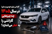گارانتی ایران‌خودرو و سایپا در سال ۱۴۰۵؛ چه چیزهایی گارانتی را به خطر می‌اندازد؟