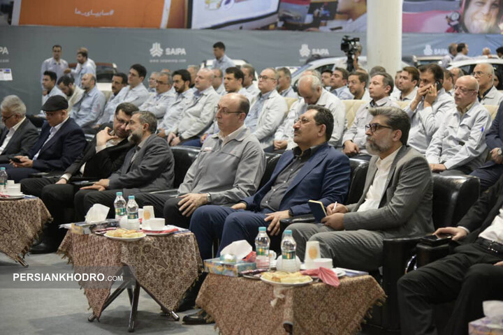 مراسم رونمایی ۳ محصول جدید سایپا و افتتاح خط آریا
