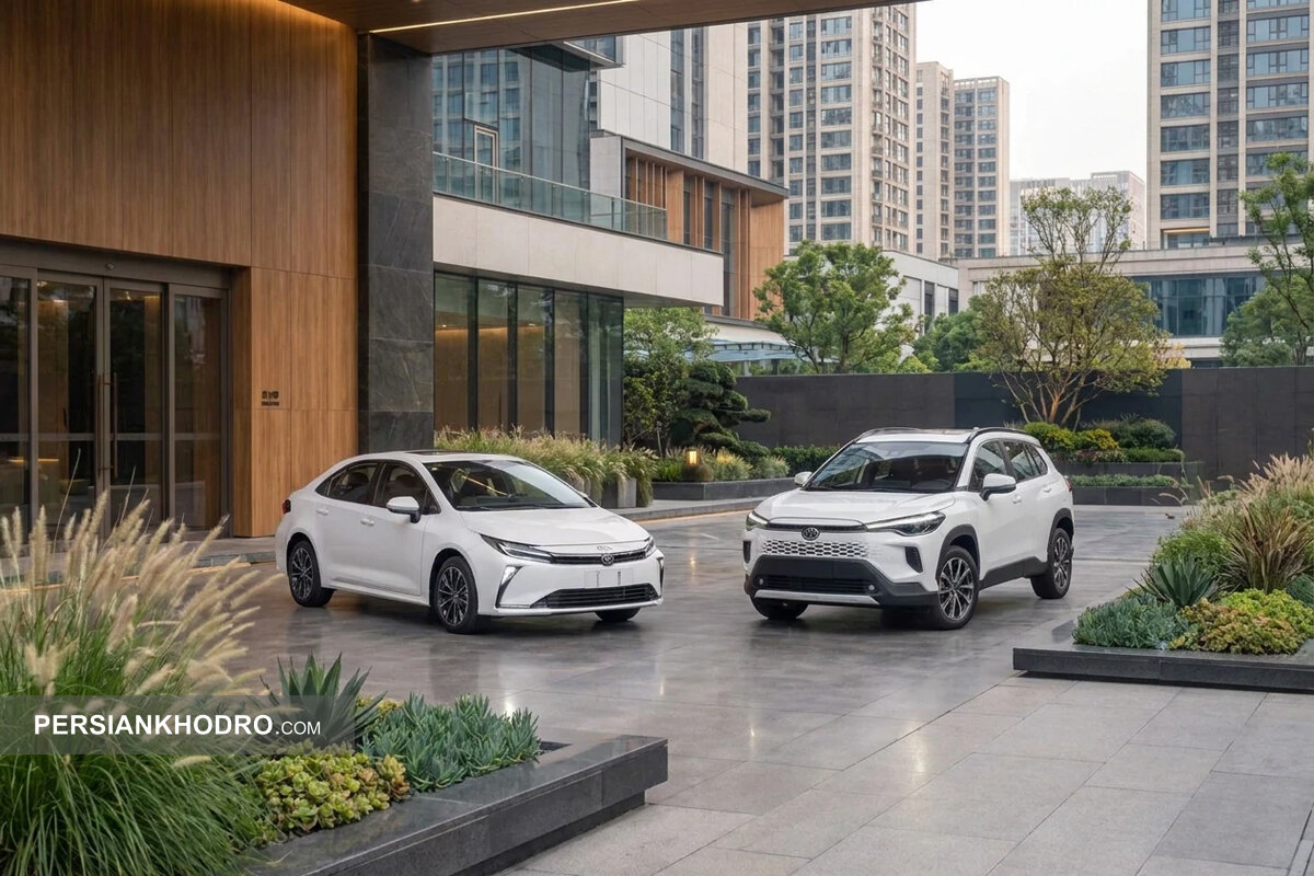 فروش محدود تویوتا الیت هیبرید و کرولا کراس با تحویل ۲۰ و ۶۰ روزه
