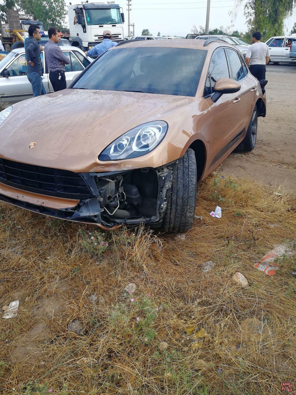 تصادف سردار آزمون