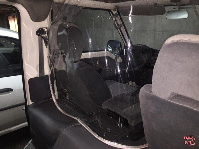 نصب کاور نایلونی در تاکسی