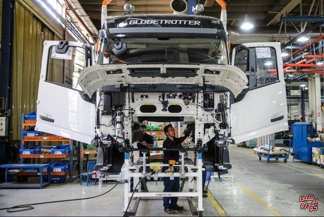 تولید خودروهای تجاری