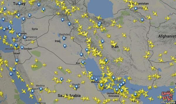 پروازهای عبوری