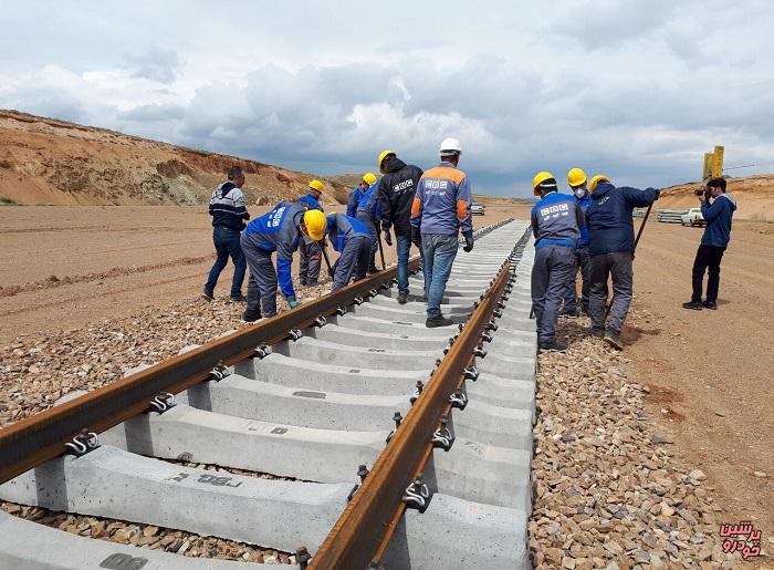 ریل گذاری راه آهن