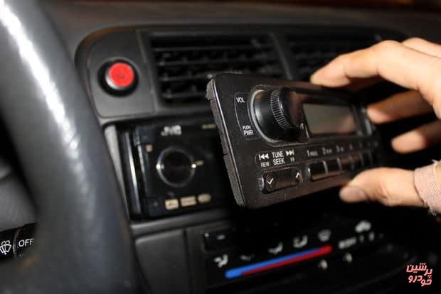 سارقان ضبط خودرو