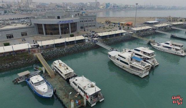 اسکله ویژه پهلوگیری شناورهای تجسس