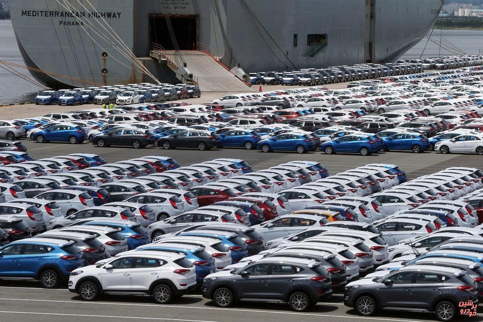 صادرات خودرو