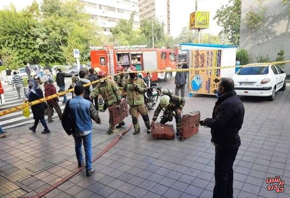 آتش سوزی مترو