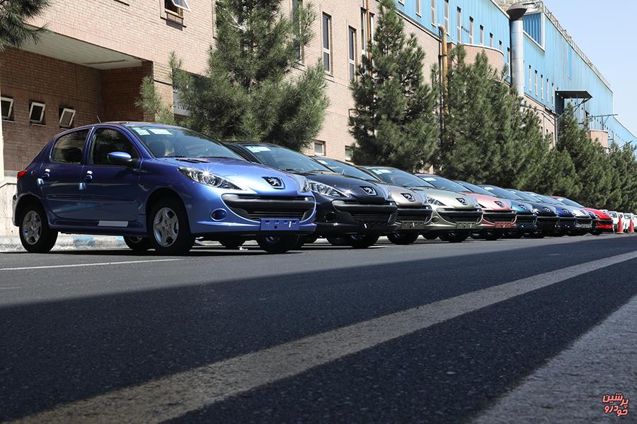 ۱۱ رنگ جدید برای خودروهای ایران خودرو