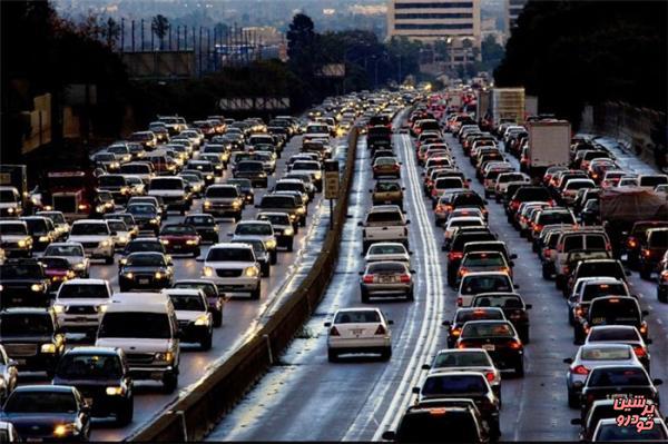 آغاز اولین روز هفته با ترافیک سنگین در بزرگراه ها