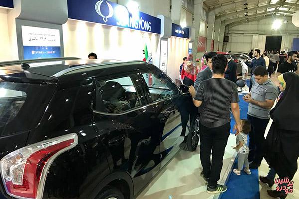 نمایشگاه خودرو کرمانشاه بدون شور و حال برپا شد +تصاویر
