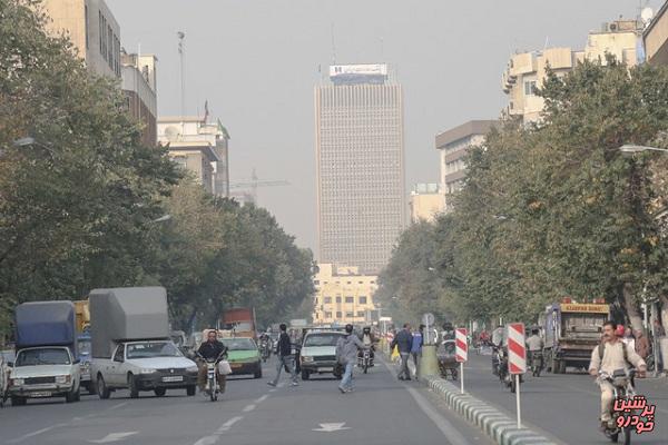 افزایش غلظت آلاینده ازن در تهران