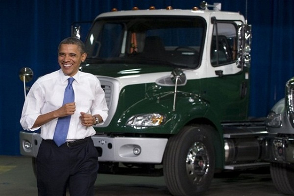 اوباما در دایملر +تصویر