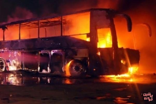 علت تصادف اتوبوس و تانکر سوخت در سنندج و آزادراه کاشان- نطنز مشخص شد