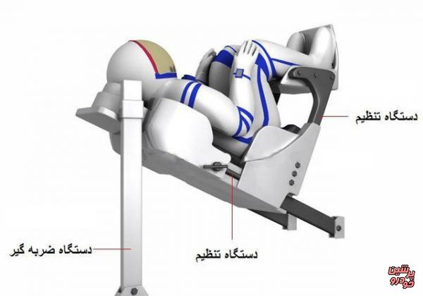 صندلی عجیب برای سفر به فضا! + تصاویر