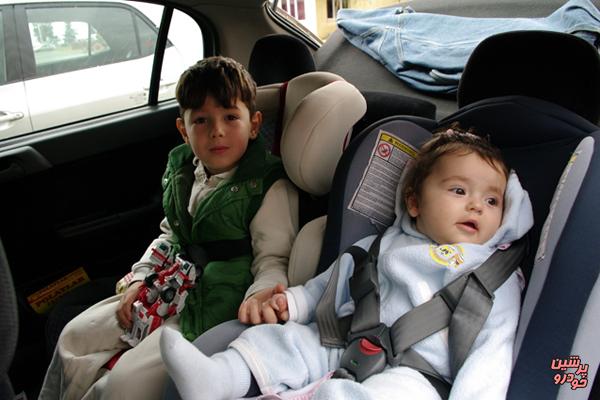 پلیس پیگیر اجباری شدن استفاده از صندلی کودک در خودروها