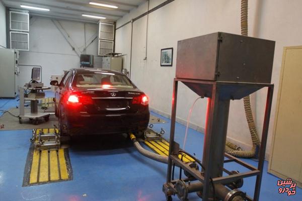 ارائه خدمات تست خودرو به خودروسازان در آزمایشگاه آلایندگی ایران خودرو