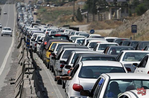 ترافیک سنگین در جاده‌های خروجی مشهد