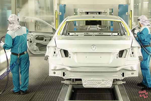 ساخت دستگاه‌ خشک‌کن سریع  برای رنگ در صنایع خودرو سازی