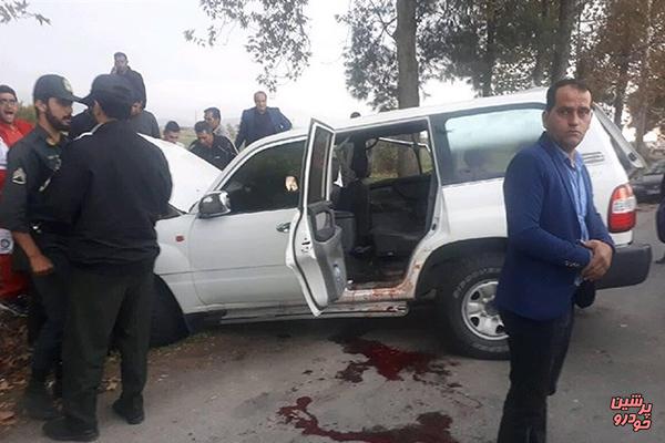 خودرو همراهان وزیر چرا تصادف کرد؟