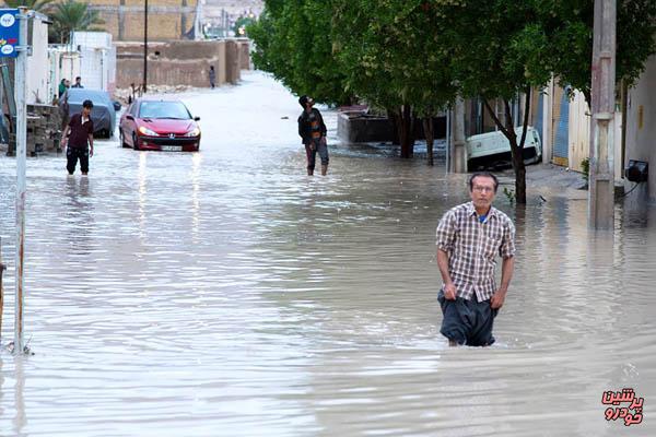 حکایت گرفتاری های پایتخت نشینان در بارش باران