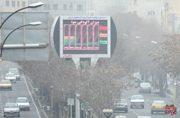 هوای تهران در روزهای آینده ناسالم می‌شود
