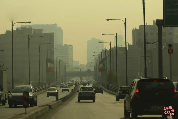 تردد ۲۰ درصد از خودروها باعث ۸۰ درصد آلودگی هوای تهران است