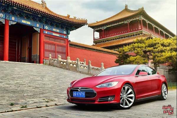 کاهش فروش خودروهای تسلای آمریکا در چین