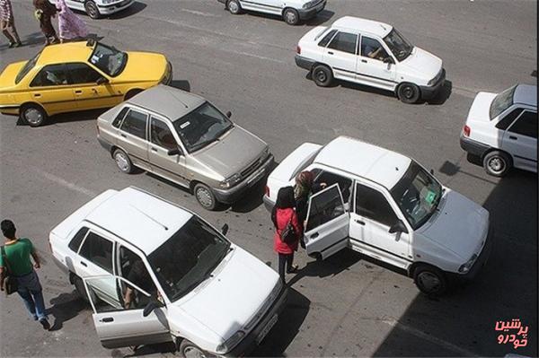 یک پنجم خودروهای ایران در خیابان‌های تهران