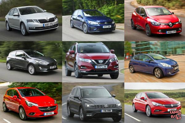 فراخوان چند مدل خودرو در کشورهای اروپا