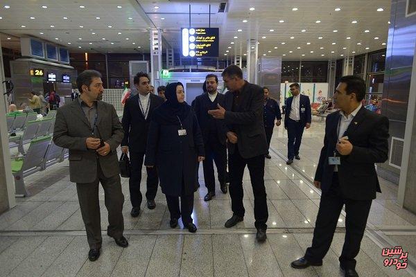 مدیرعامل ایران‌ایر از فرودگاه امام خمینی (ره) بازدید کرد