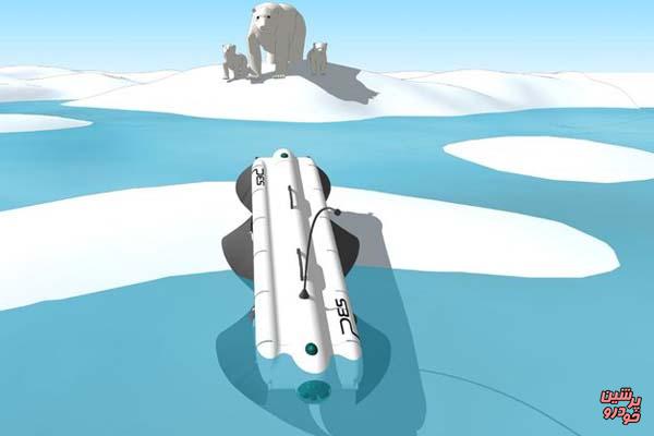  ربات خزنده‌ با توانایی اسکیت روی یخ
