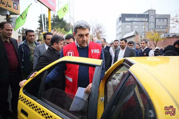 شهردار تهران در سه‌شنبه بدون خودرو+ تصویر