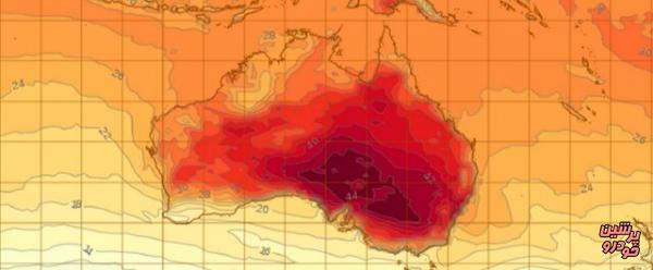 موج گرما استرالیا را فرا گرفت
