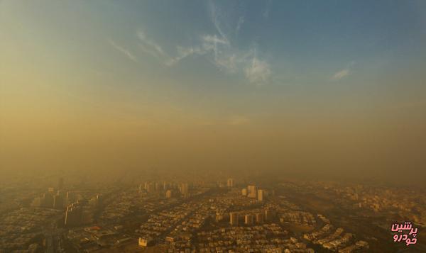 افزایش غلظت ذرات معلق در هوای تهران