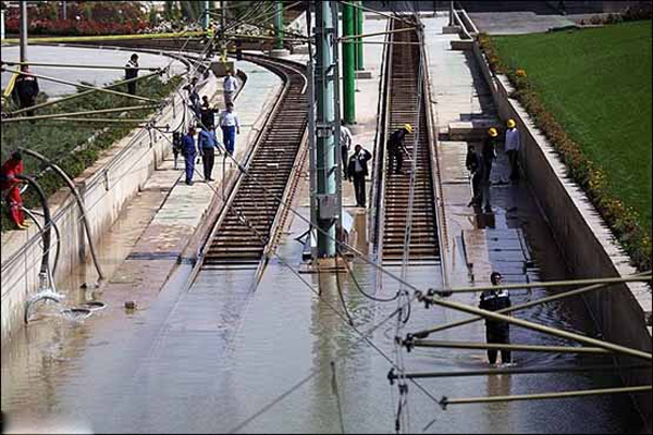 خسارات 21میلیاردی مترو از آبگرفتگی